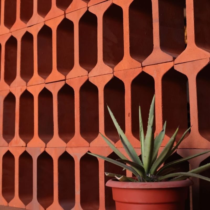 I Terracotta jali / I Breeze Block