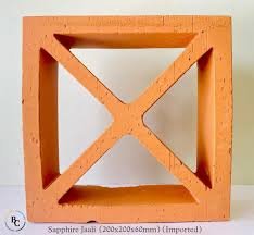 Sapphire Terracotta Jali / Sapphire Breeze Block